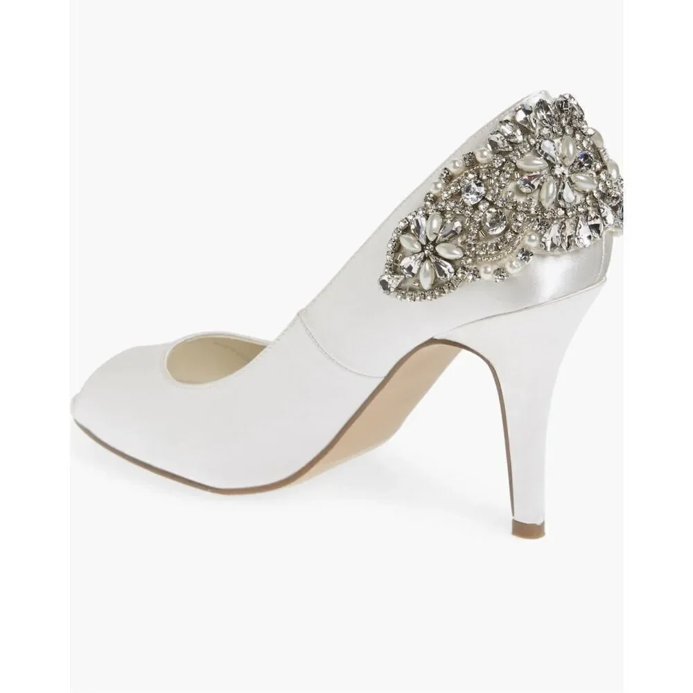 Paradox London Pink Cynthia Embellished Pump (Women) Size 8